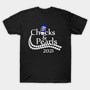 Chucks and Pearls Kamala Harris Vice President Kamala Inauguration Day Joe Biden Kamala Harris T-Shirt